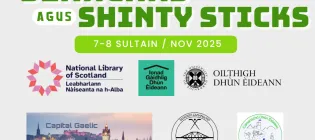 Seanchas is Shinty Sticks poster 