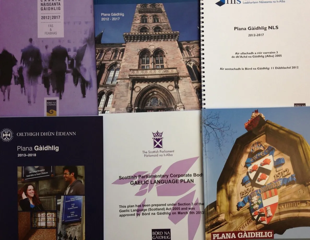 Gaelic Language Plans
