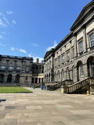 Old College on summer's day. 